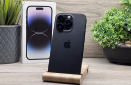 iPhone 14 Pro Space Black 128GB 2 ÉV Garanciával 100%