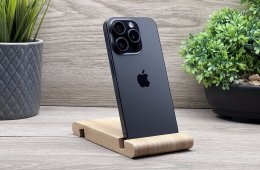 iPhone 15 Pro Black Titanium 128GB 2 ÉV Garanciával 100%