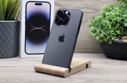 iPhone 14 pro Space Black 128GB 2 ÉV Garanciával 100%
