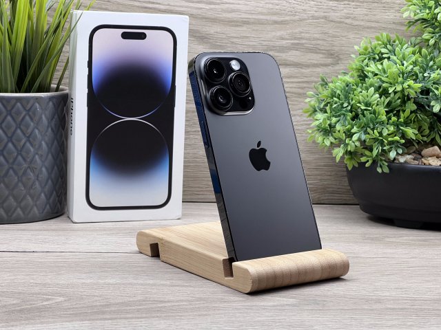 iPhone 14 pro Space Black 128GB 2 ÉV Garanciával 100%