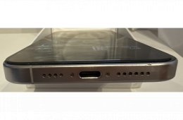 Apple iPhone 15 Pro Max 256GB fehér titán Újszerű  + PITAKA tok