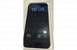 Apple iPhone 15 Pro Max 256GB fehér titán Újszerű  + PITAKA tok