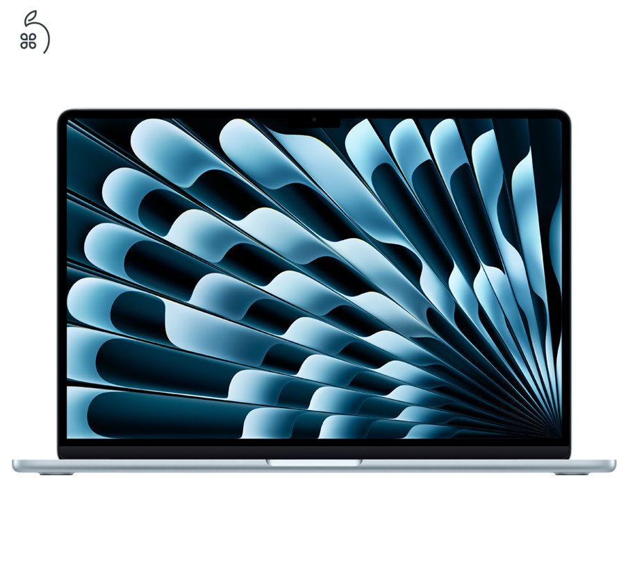 Vadonatúj MacBook Air 15,3 M5 (2026) 15/512GB skyblue 1 év garancia!