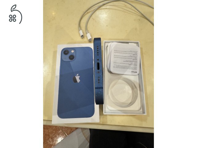 Kék iPhone 13 eladó – extrákkal!