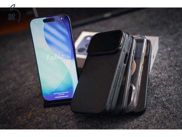 Hibátlan, független iPhone 17 Pro, 256Gb, + 5db tok