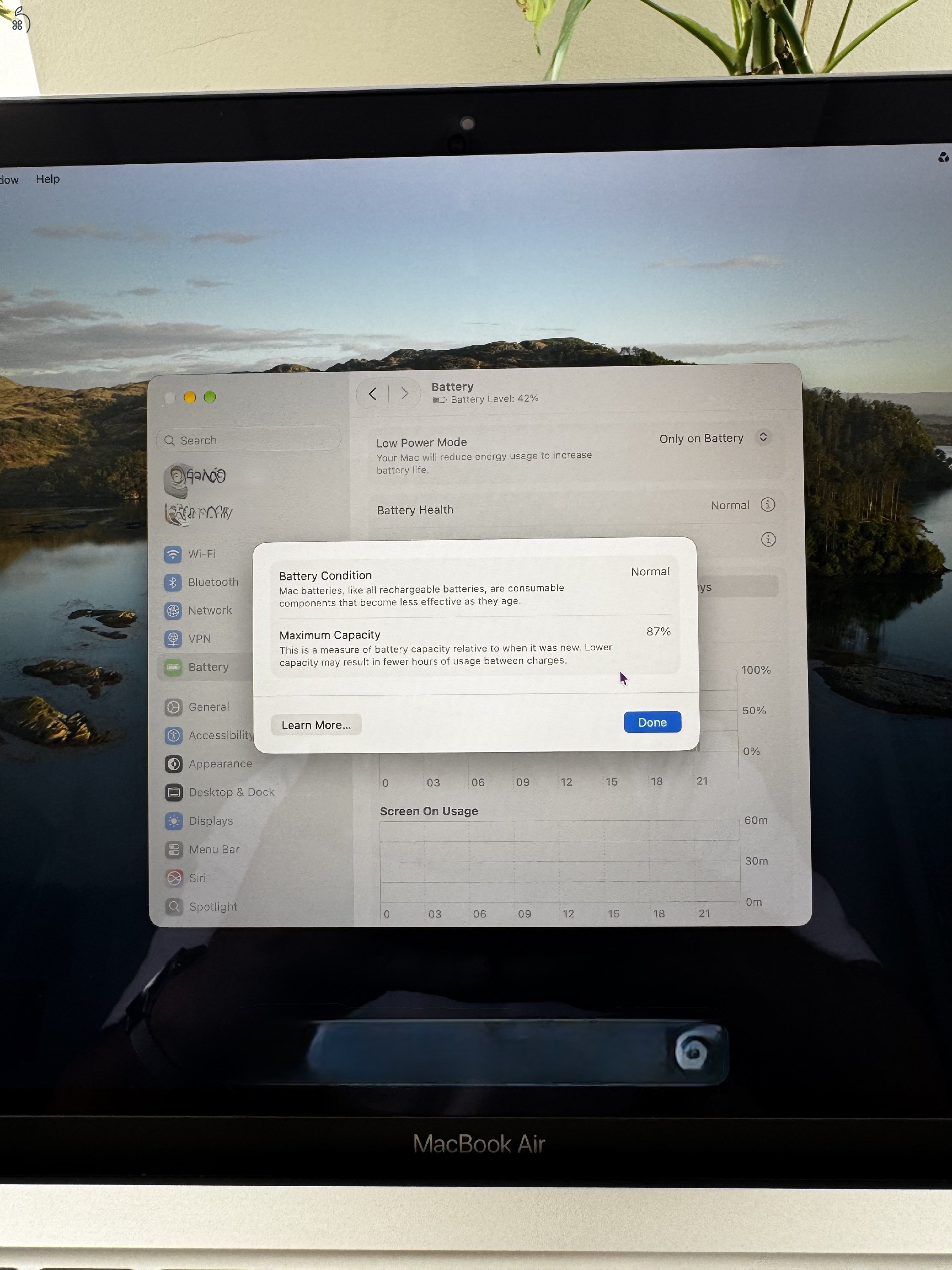 MacBook Air M1 (2020), 8 GB / 256 GB, ezüst