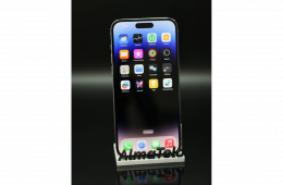 Apple iPhone 14 Pro Max 256 GB Silver 100% akku - 12 HÓ GARANCIA
