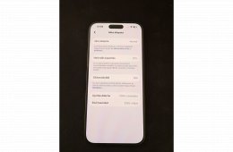 iphone 16 pro max  256 gb 97% akkumlátor 