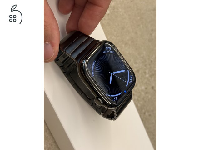 Apple Watch Series 10 46 mm Slate titan és eredeti Link bracelet Slate titan, teljes doboz