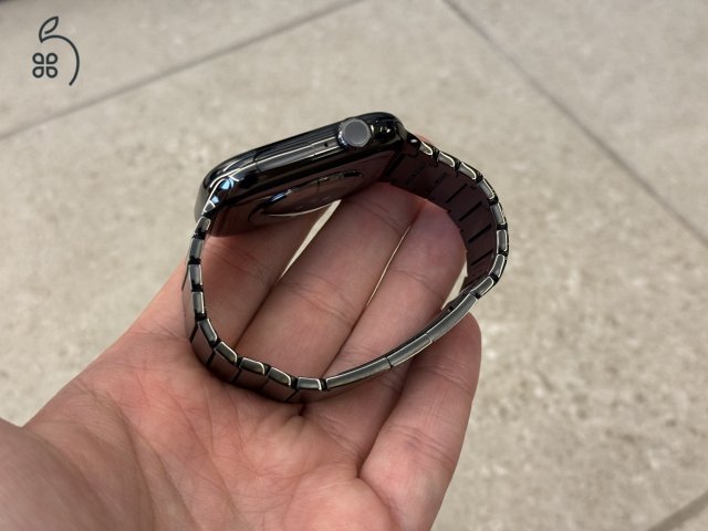 Apple Watch Series 10 46 mm Slate titan és eredeti Link bracelet Slate titan, teljes doboz