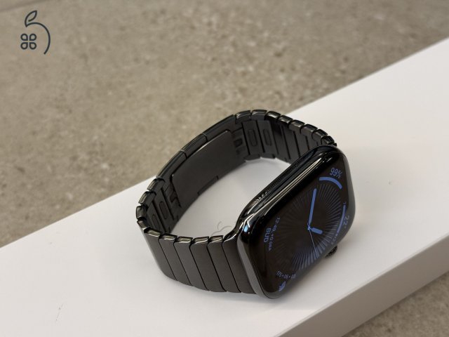 Apple Watch Series 10 46 mm Slate titan és eredeti Link bracelet Slate titan, teljes doboz