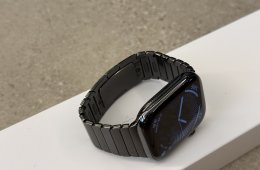 Apple Watch Series 10 46 mm Slate titan és eredeti Link bracelet Slate titan, teljes doboz