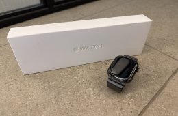 Apple Watch Series 10 46 mm Slate titan és eredeti Link bracelet Slate titan, teljes doboz