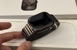 Apple Watch Series 10 46 mm Slate titan és eredeti Link bracelet Slate titan, teljes doboz
