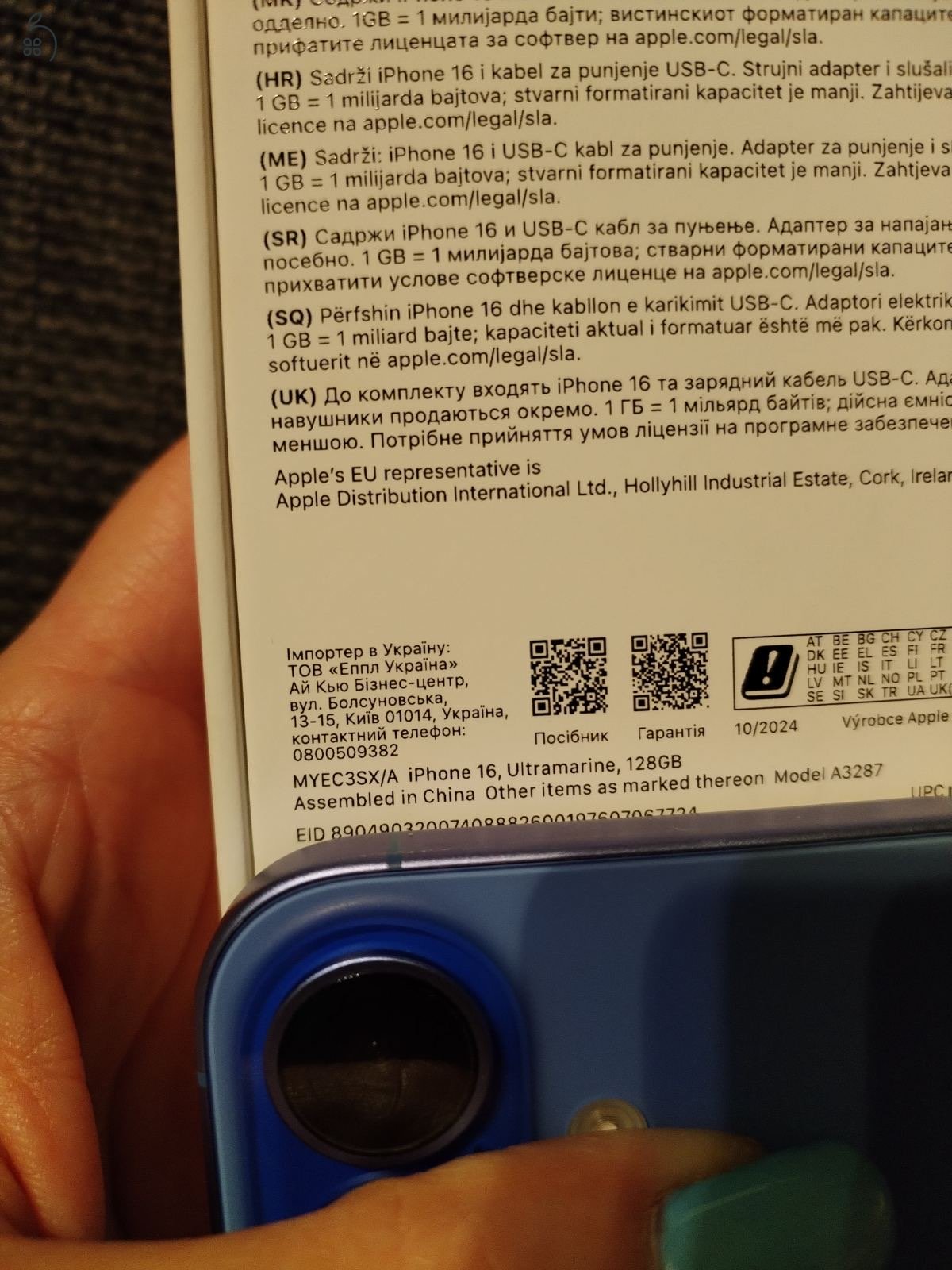 Újszerű iPhone 16