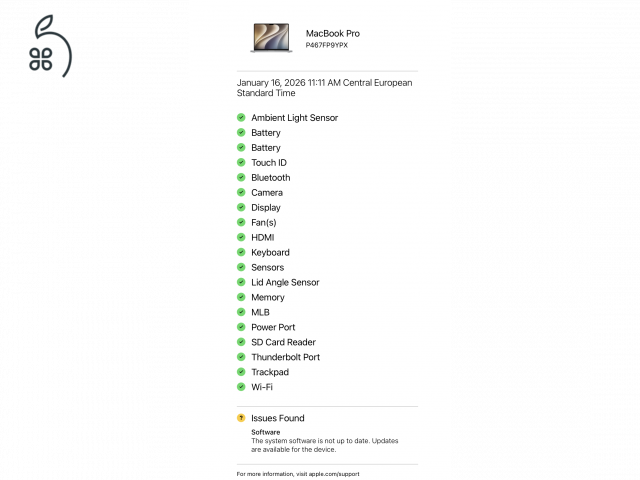 Macbook Pro Retina 16