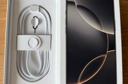 iPhone 16 Pro Max 256GB Natúr Titán újszerű állapotban, garanciával