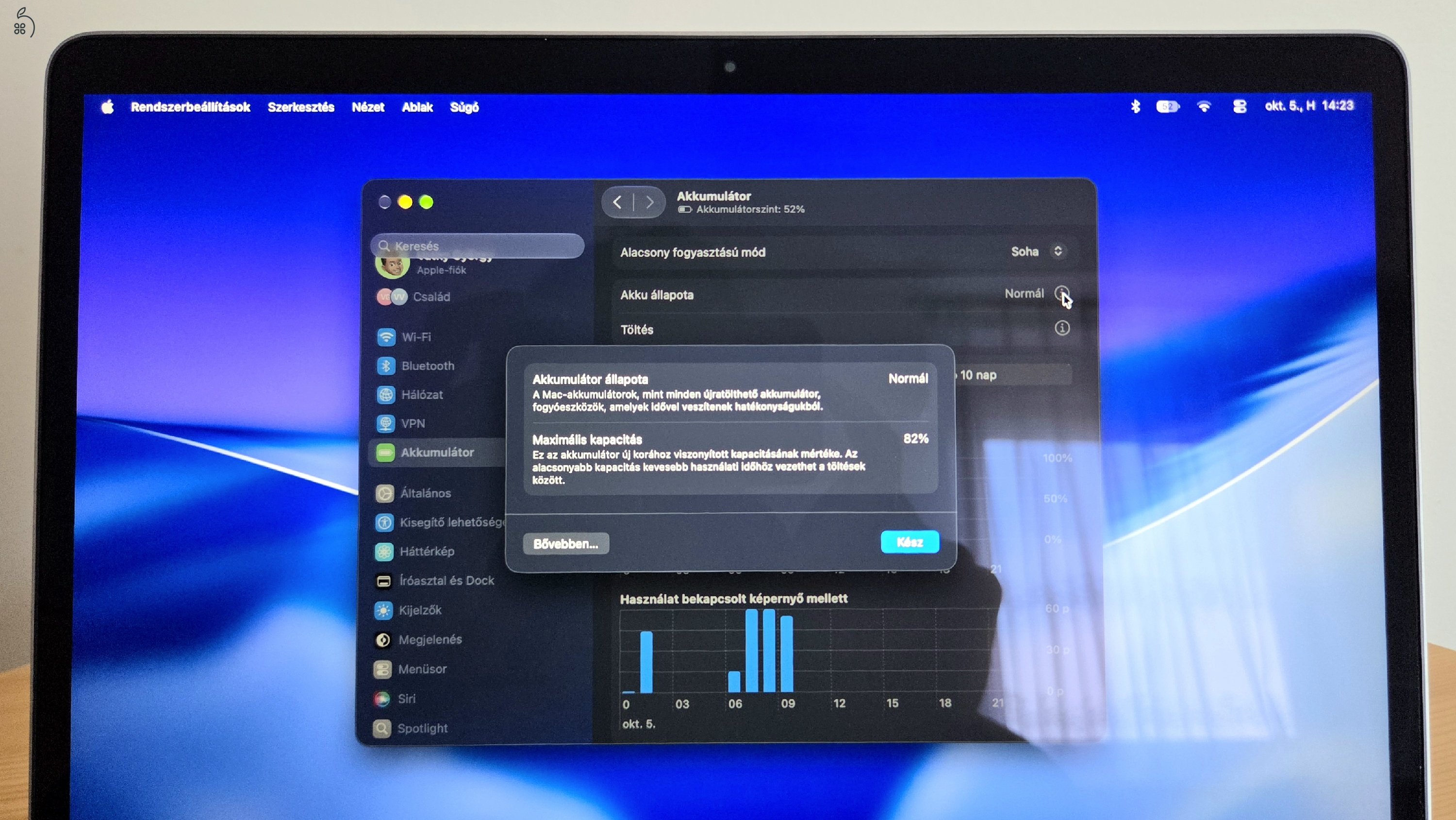 Apple MacBook Air M1 (2020) | 8/256GB | Magyar bill., gyári doboz, megkímélt állapot