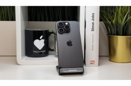 iPhone 15 Pro, 256GB, Fekete, Számla, 2 Év Garancia