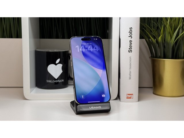 iPhone 16 Pro, 512GB, Natúr Titán, Számla, 2 Év Garancia