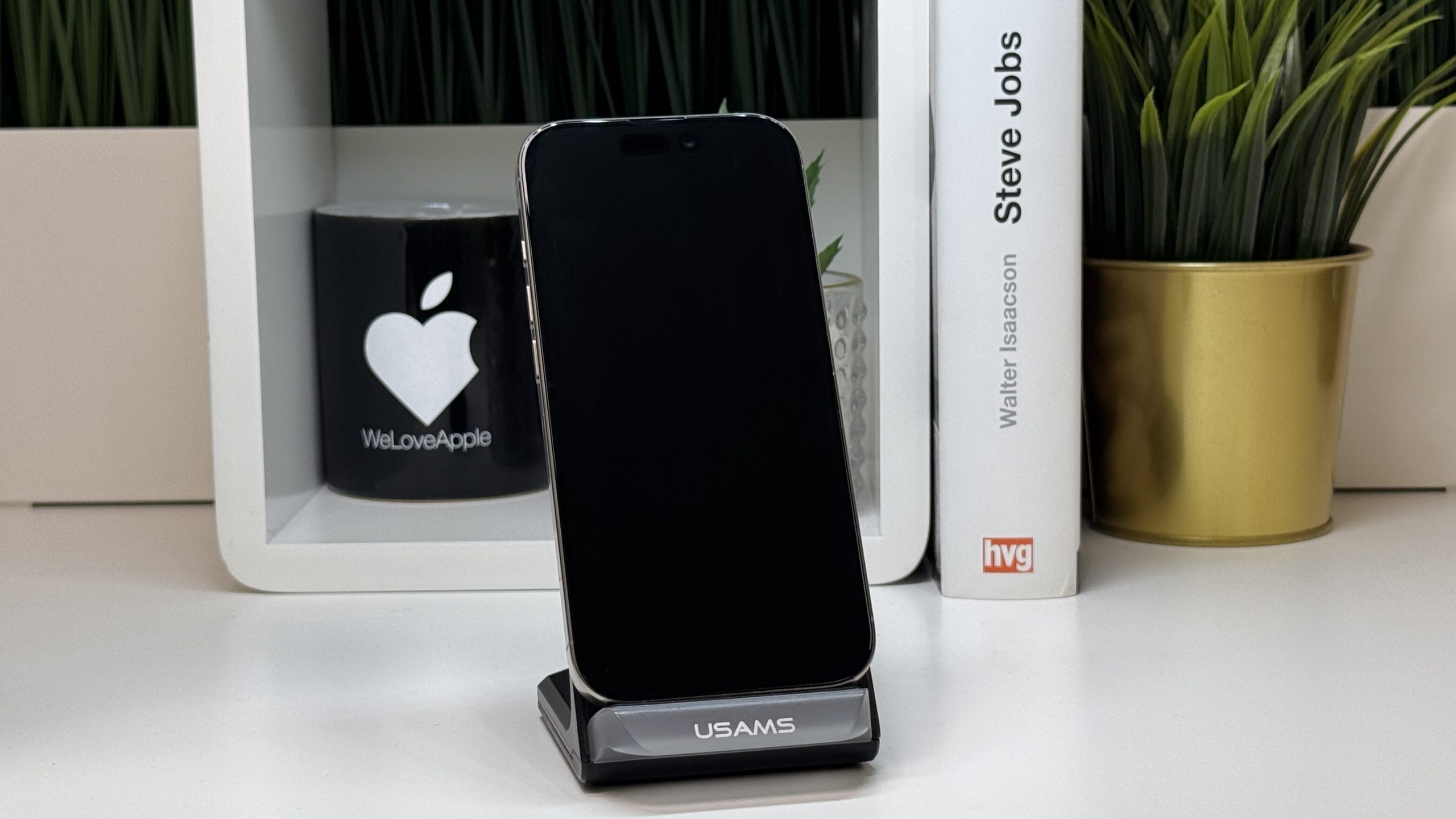 iPhone 16 Pro 1TB, Fehér Titán, Független, Számla, 2 Év Garancia, 91%