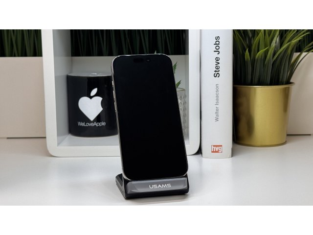 iPhone 16 Pro 1TB, Fehér Titán, Független, Számla, 2 Év Garancia, 91%