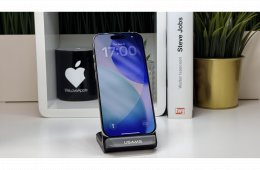 iPhone 16 Pro 1TB, Fehér Titán, Független, Számla, 2 Év Garancia, 91%