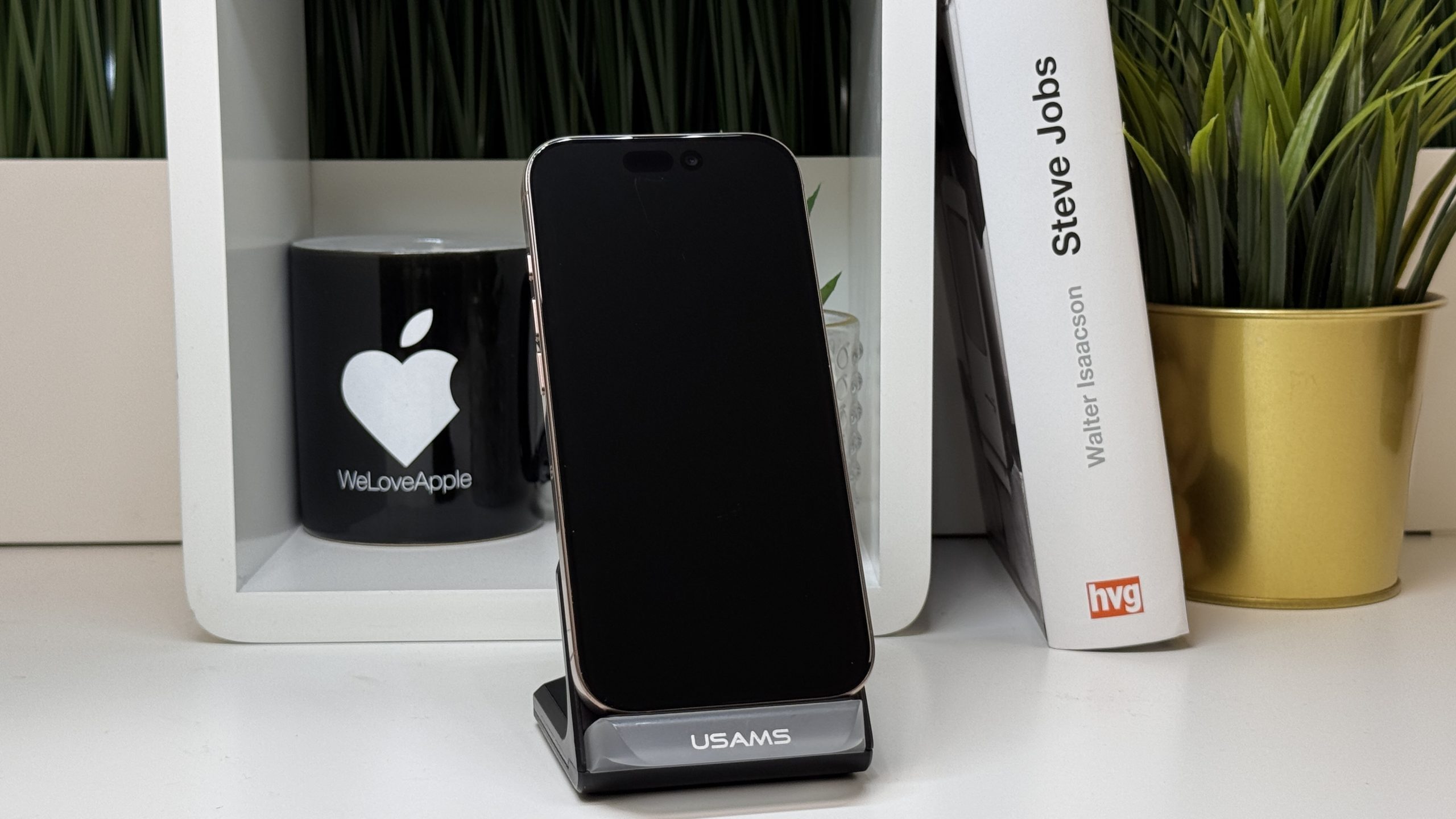 iPhone 16 Pro 512GB, Sivatagszínű Titán, Független, Számla, 2 Év Garancia, 89%