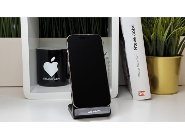 iPhone 16 Pro 512GB, Sivatagszínű Titán, Független, Számla, 2 Év Garancia, 89%