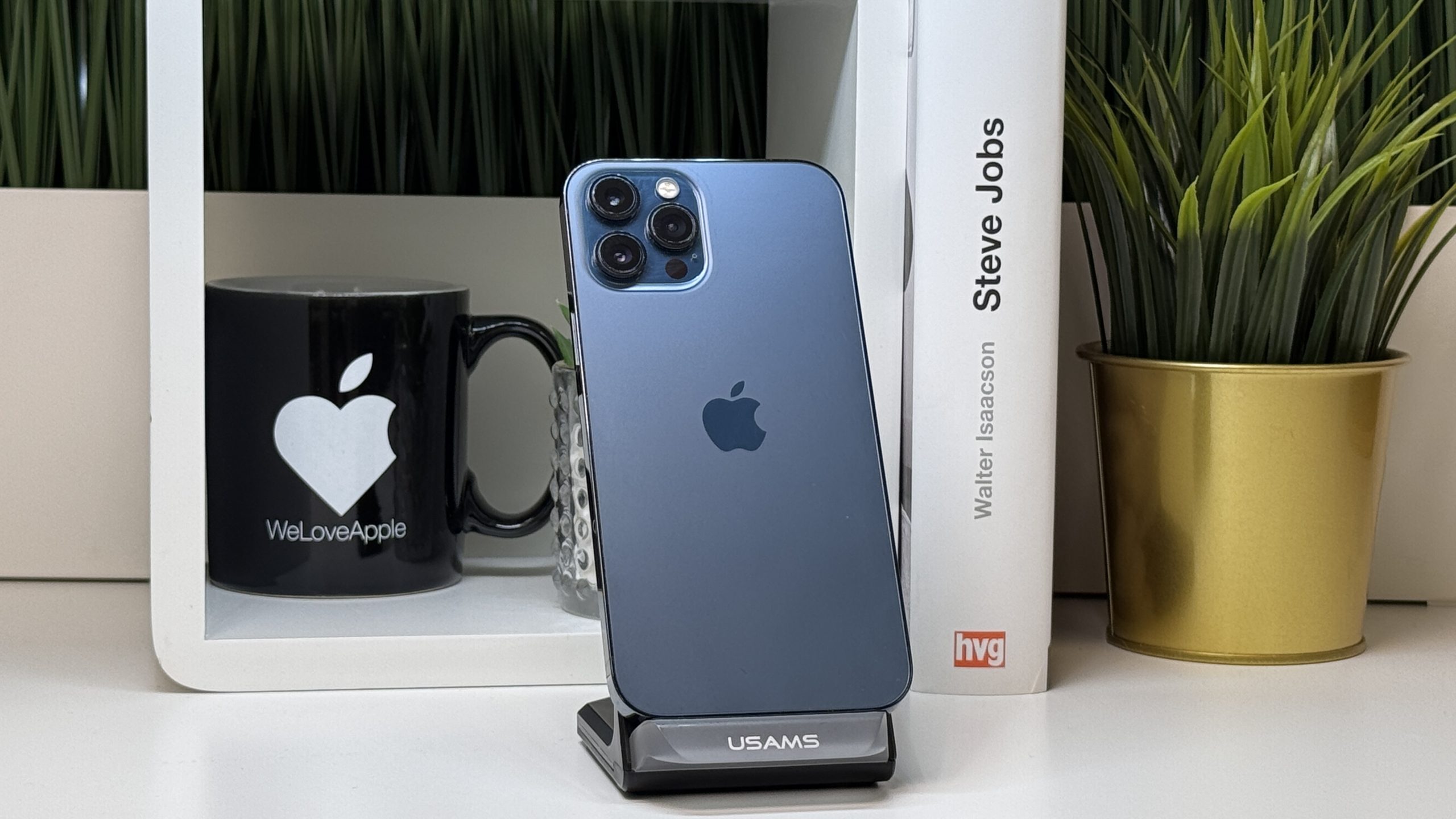 iPhone 12 Pro Max 256GB, Kék, Független, Számla, 2 Év Garancia, 100%