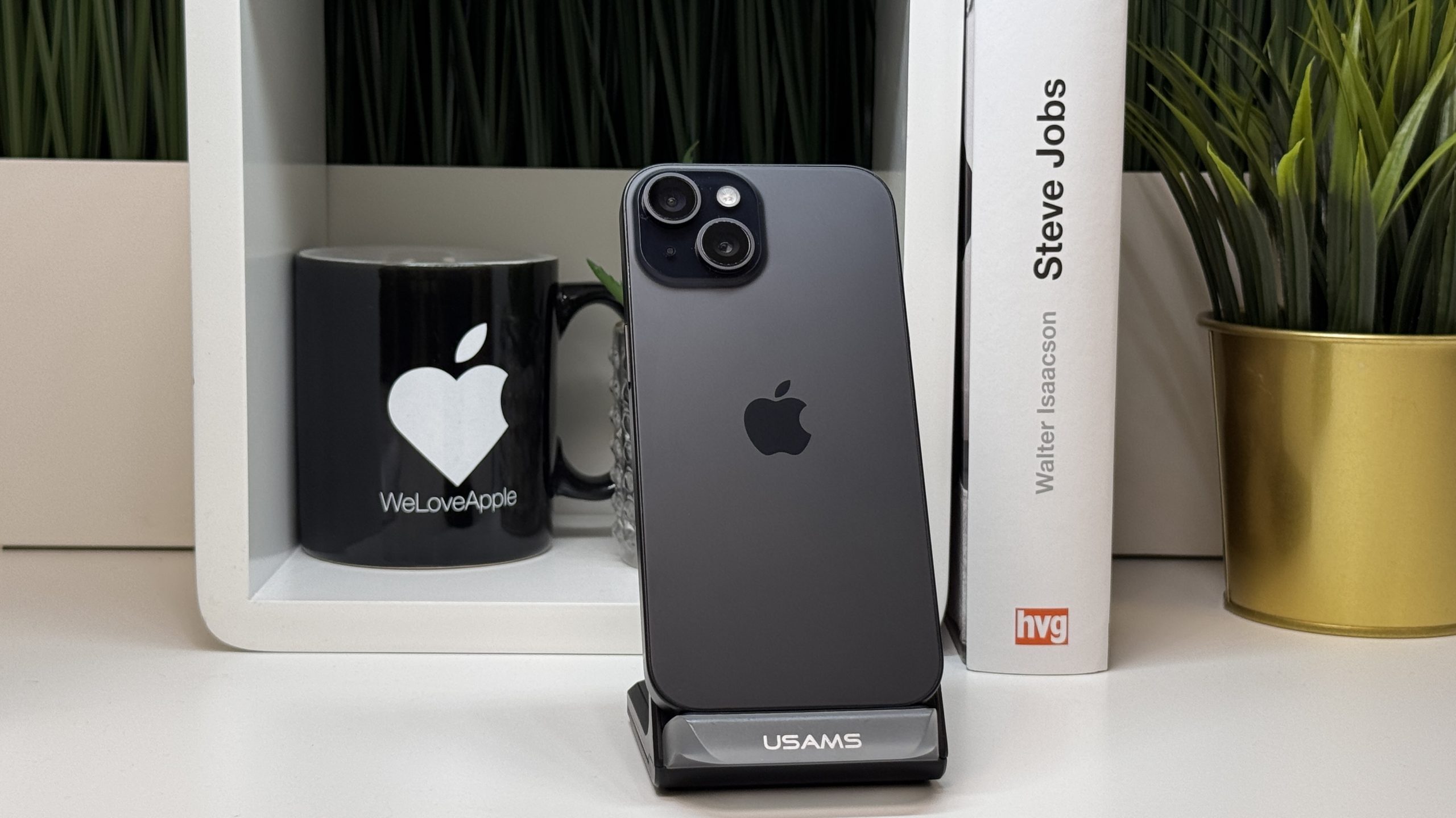 iPhone 15 128GB, Fekete, Független, Számla, 2 Év Garancia, 100%