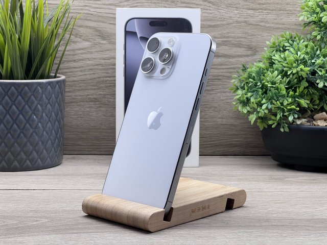 Hibátlan iPhone 16 Pro Max White Titanium 256GB 2 ÉV Garanciával