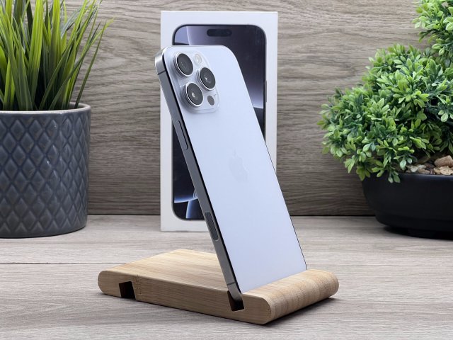 Hibátlan iPhone 16 Pro Max White Titanium 256GB 2 ÉV Garanciával