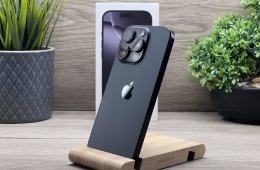iPhone 16 Pro Black Titanium 128GB 2 ÉV Garanciával