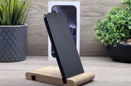 iPhone 16 Pro Black Titanium 128GB 2 ÉV Garanciával