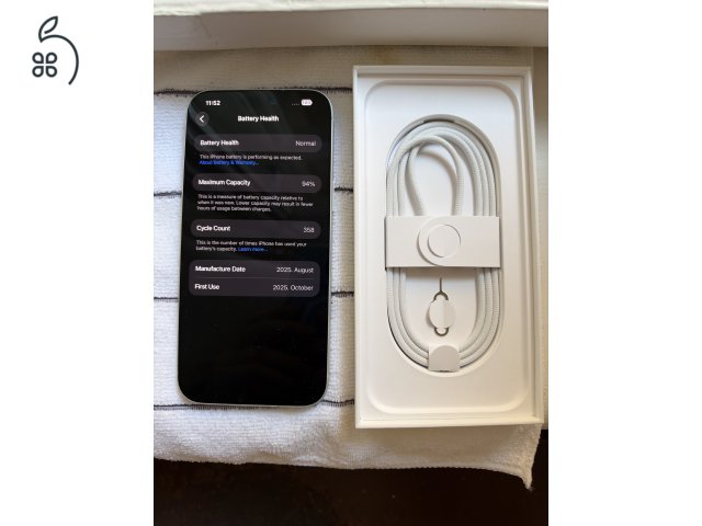 Iphone 17 pro max 256gb ezüst