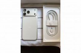 Iphone 17 pro max 256gb ezüst
