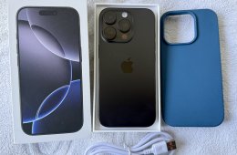 Apple iPhone 16 Pro 256GB - Black Titanium
