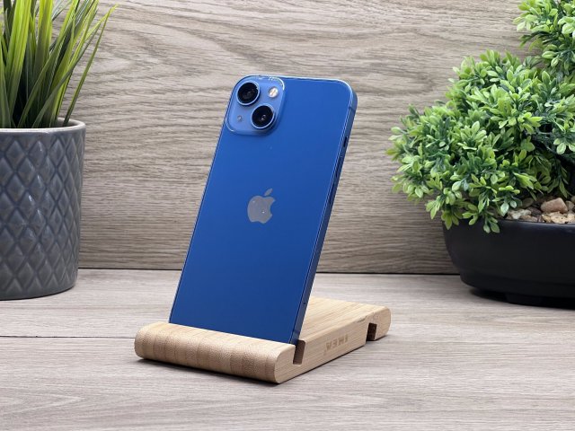 iPhone 13 Blue 128GB 2 ÉV Garanciával Számlával Aksi 100%