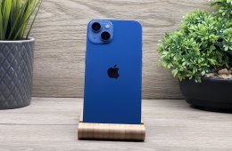 iPhone 13 Blue 128GB 2 ÉV Garanciával Számlával Aksi 100%