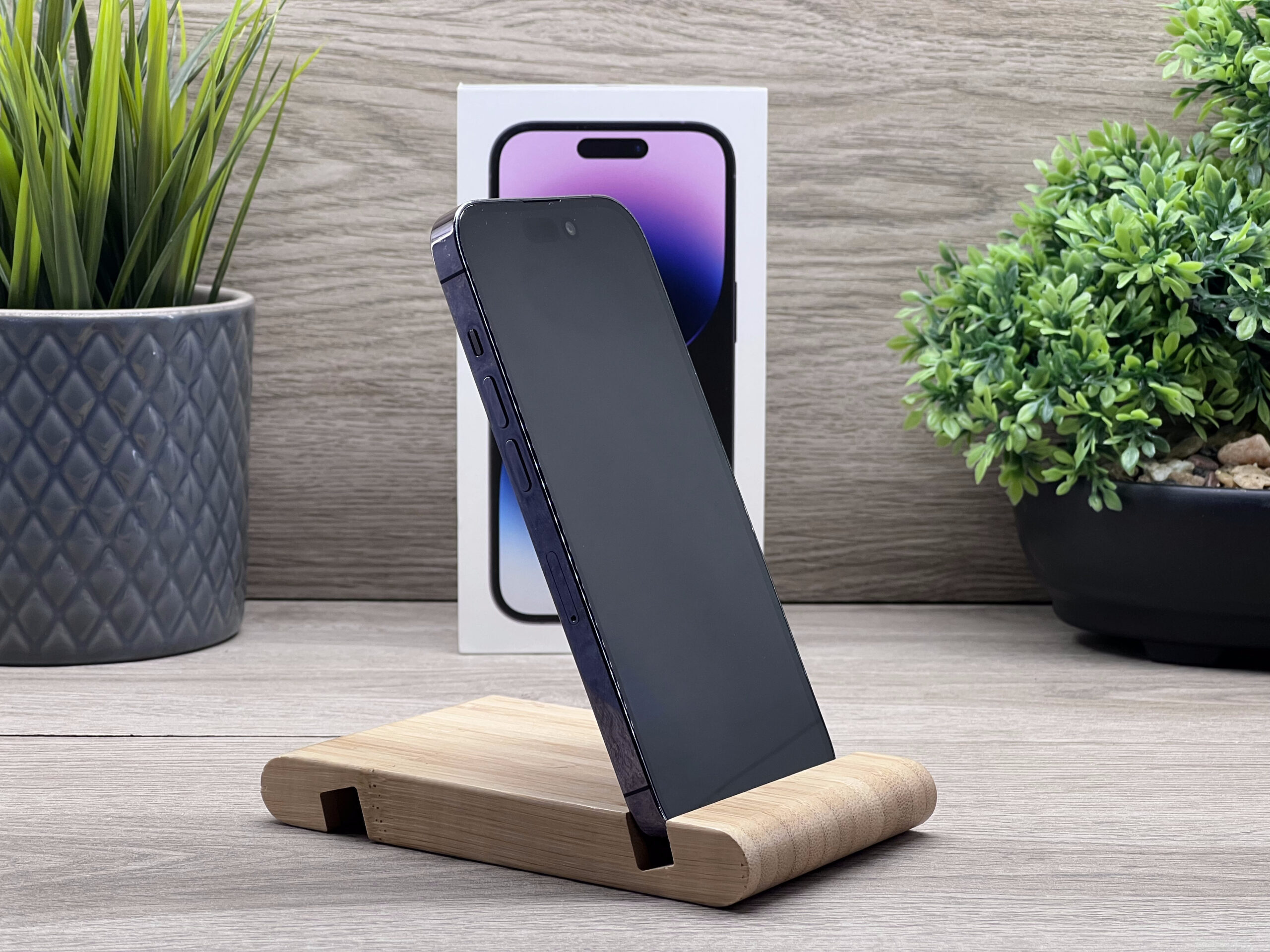 iPhone 14 Pro Deep Purple 128GB 2 ÉV Garanciával Számlával Aksi 100%