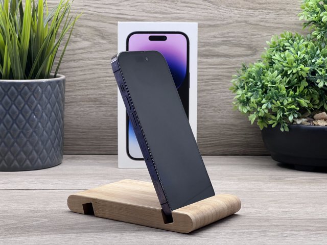iPhone 14 Pro Deep Purple 128GB 2 ÉV Garanciával Számlával Aksi 100%