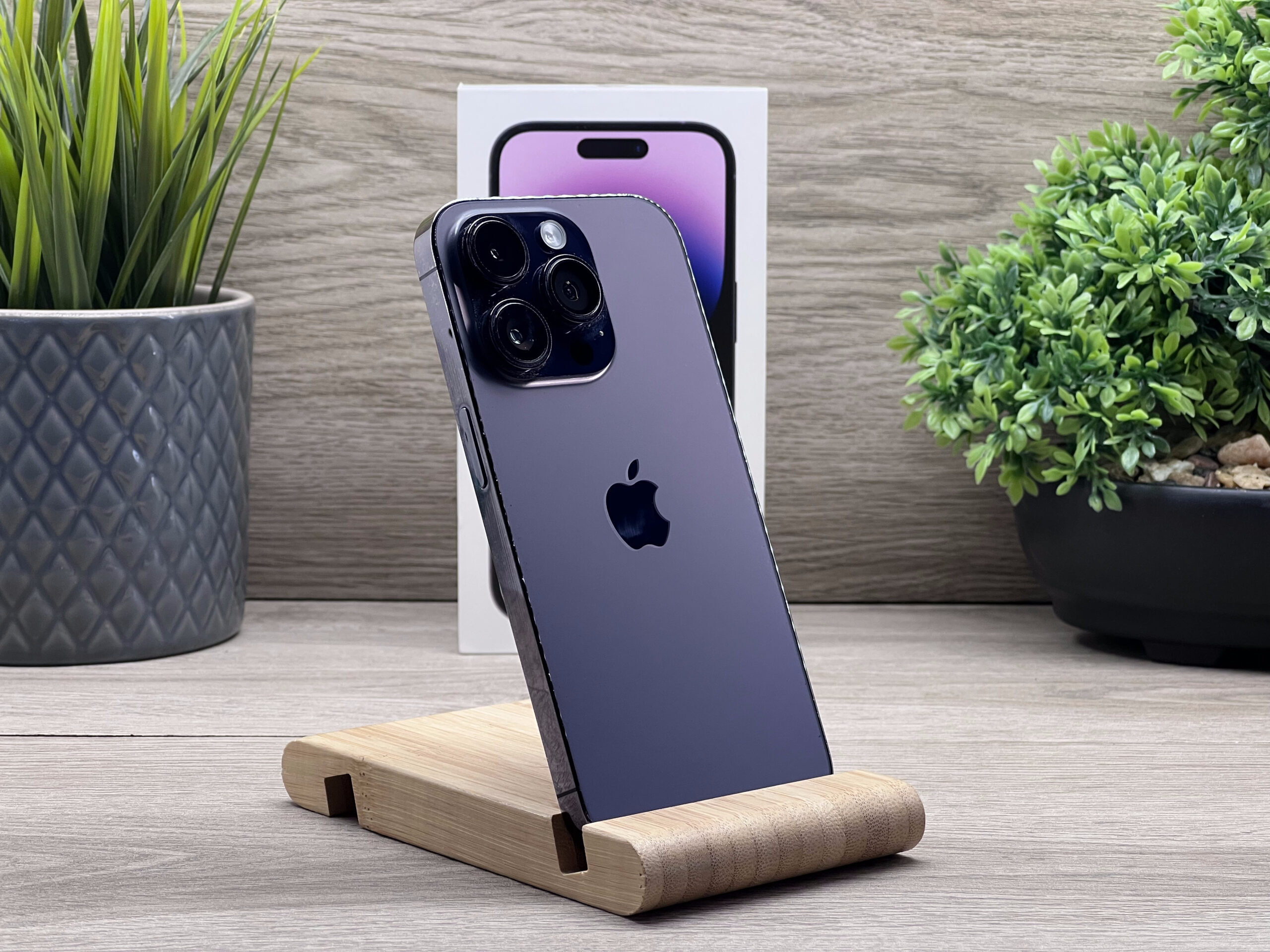iPhone 14 Pro Deep Purple 128GB 2 ÉV Garanciával Számlával Aksi 100%