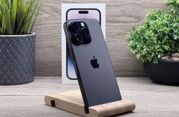 iPhone 14 Pro Space Black 128GB 2 ÉV Garanciával Számlával Aksi 100%