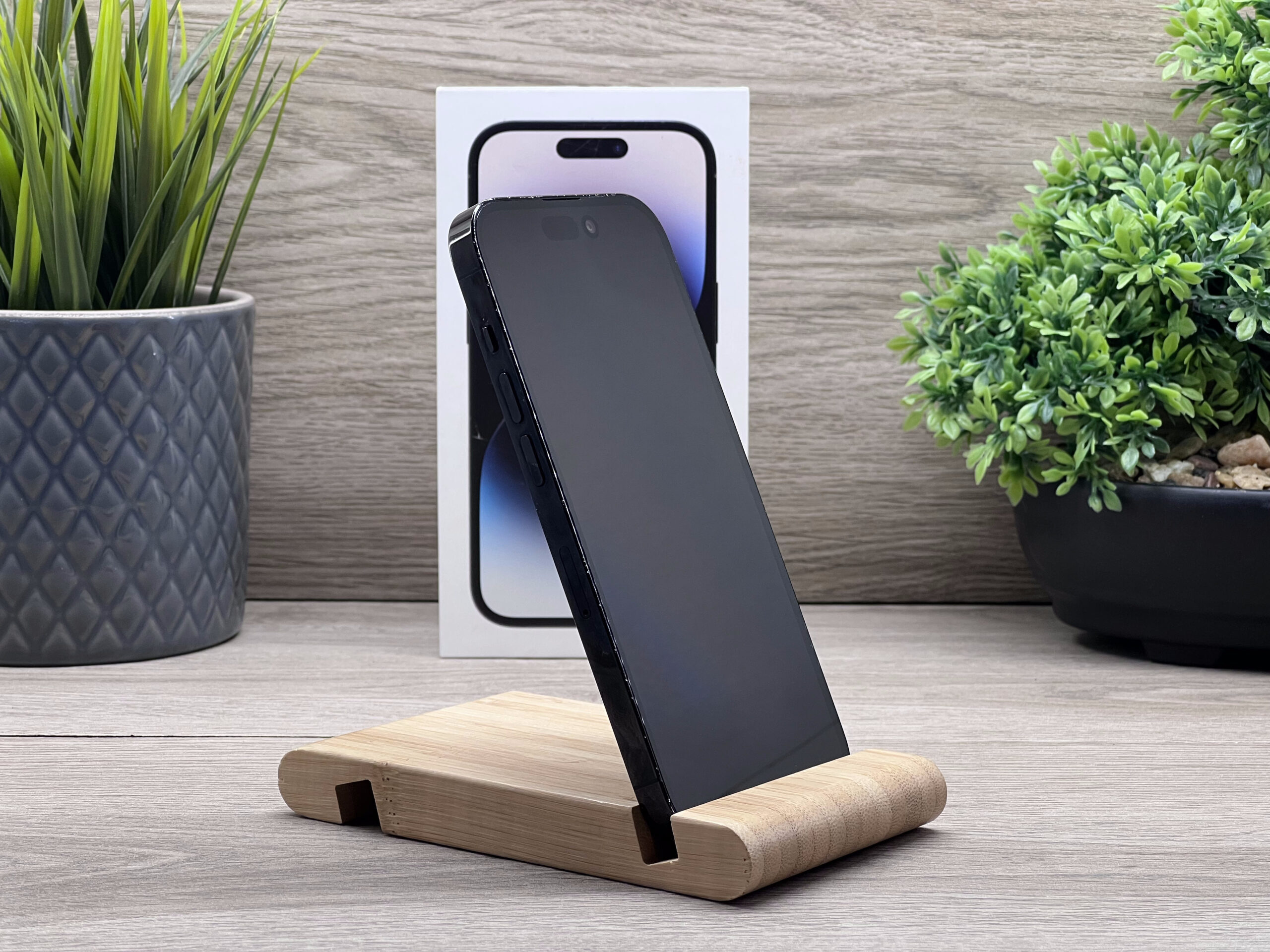 iPhone 14 Pro Space Black 128GB 2 ÉV Garanciával Számlával Aksi 100%