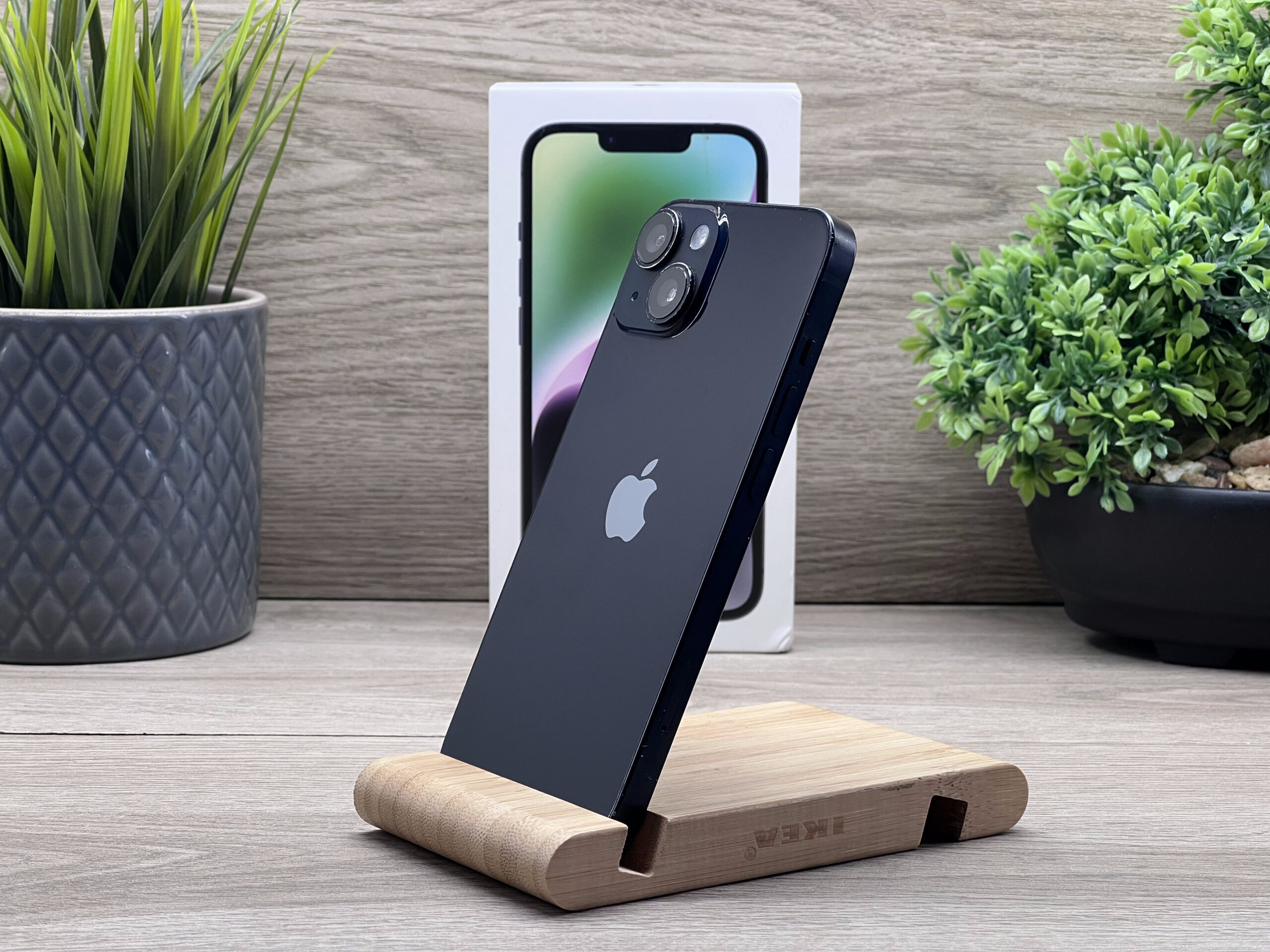 iPhone 14 Midnight 128GB 2 ÉV Garanciával Számlával Aksi 100%