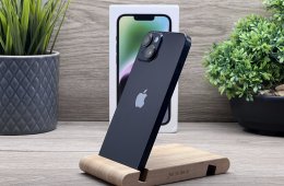 iPhone 14 Midnight 128GB 2 ÉV Garanciával Számlával Aksi 100%