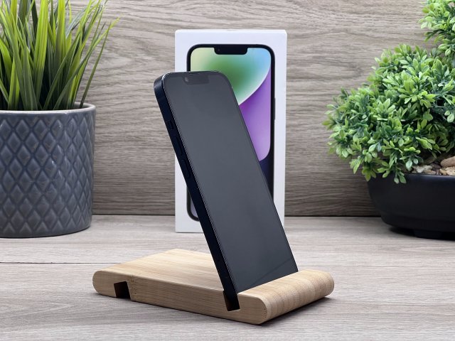 iPhone 14 Midnight 128GB 2 ÉV Garanciával Számlával Aksi 100%