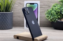 iPhone 14 Midnight 128GB 2 ÉV Garanciával Számlával Aksi 100%