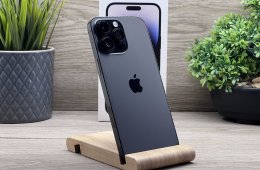 iPhone 14 Pro Max Space Black 256GB 2 ÉV Garanciával Számlával